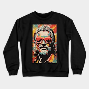 Vintage Retro Dave and His Sunglasses Crewneck Sweatshirt